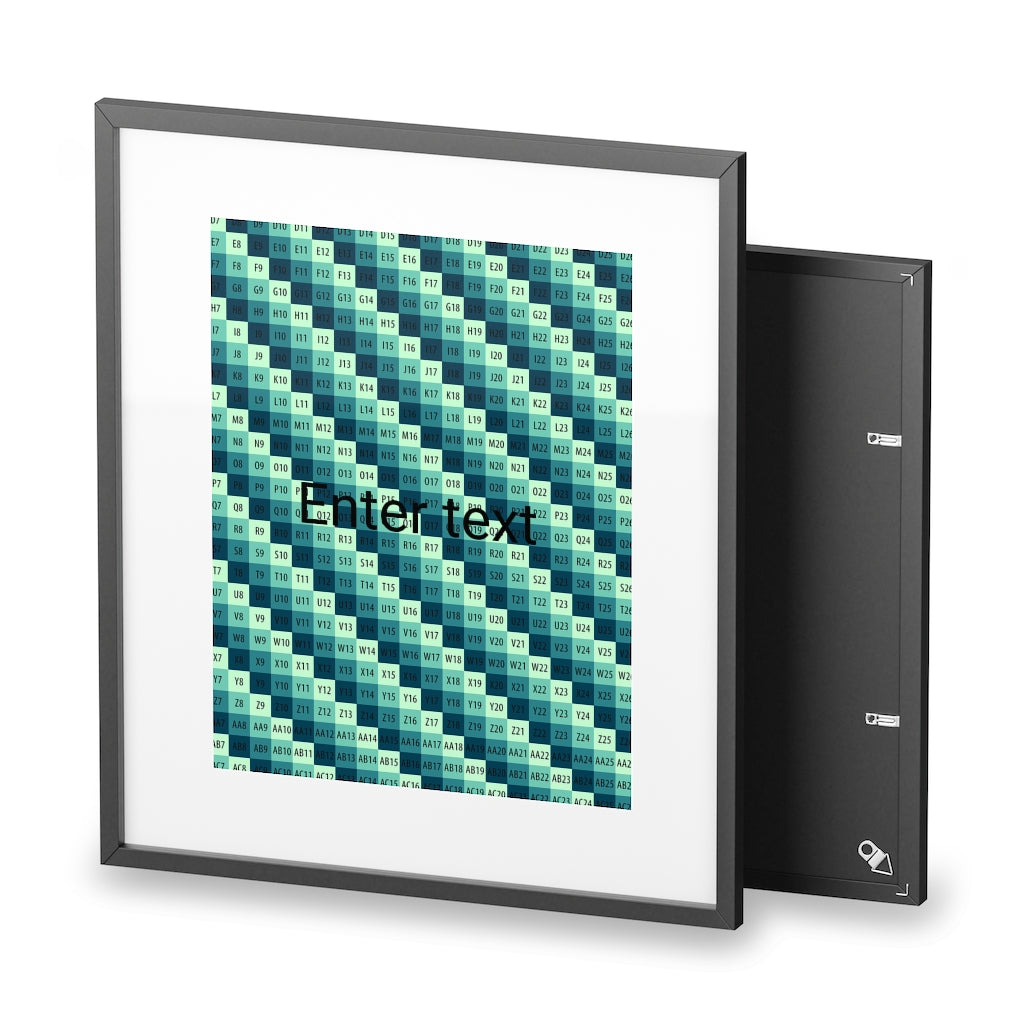 Framed Poster, Matte