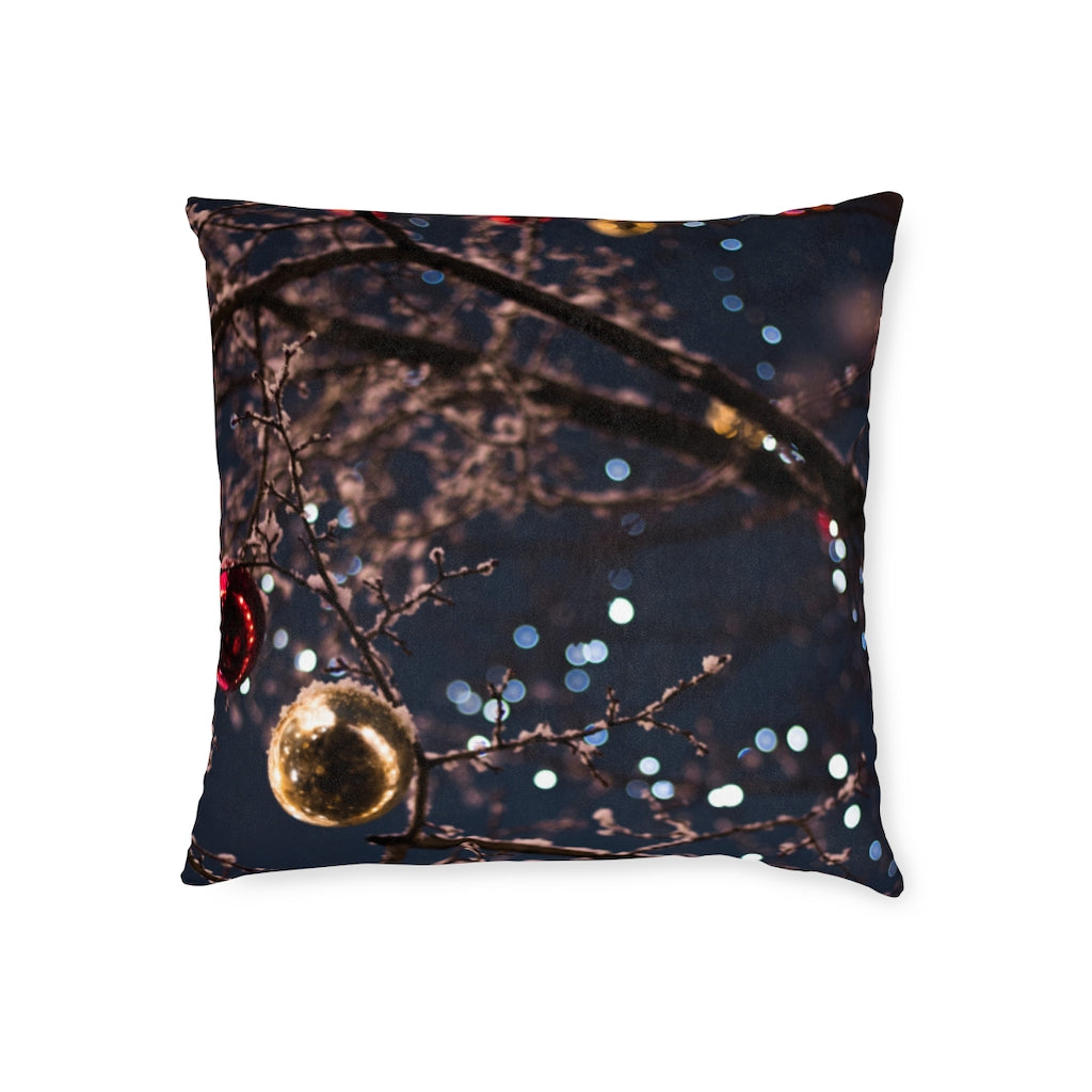 Square Pillow - White Back