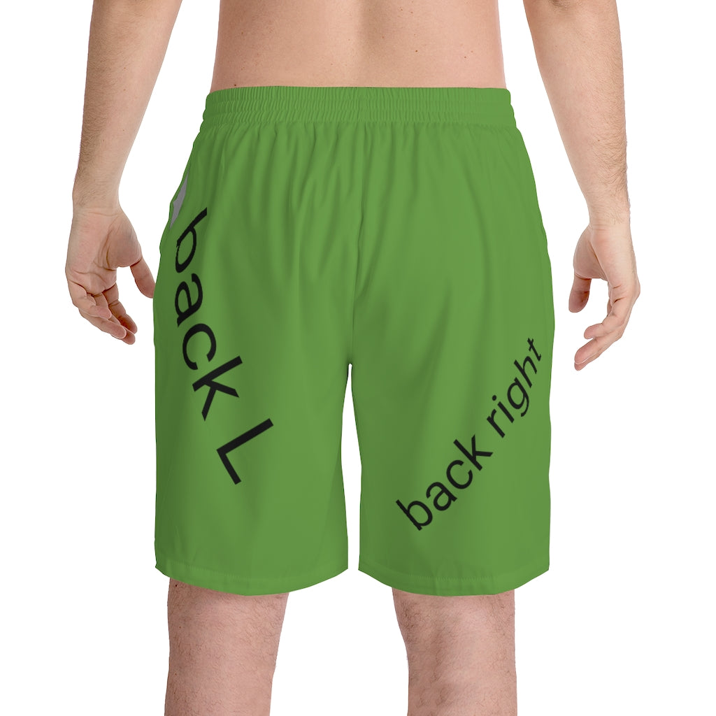Men's Elastic Beach Shorts (AOP)