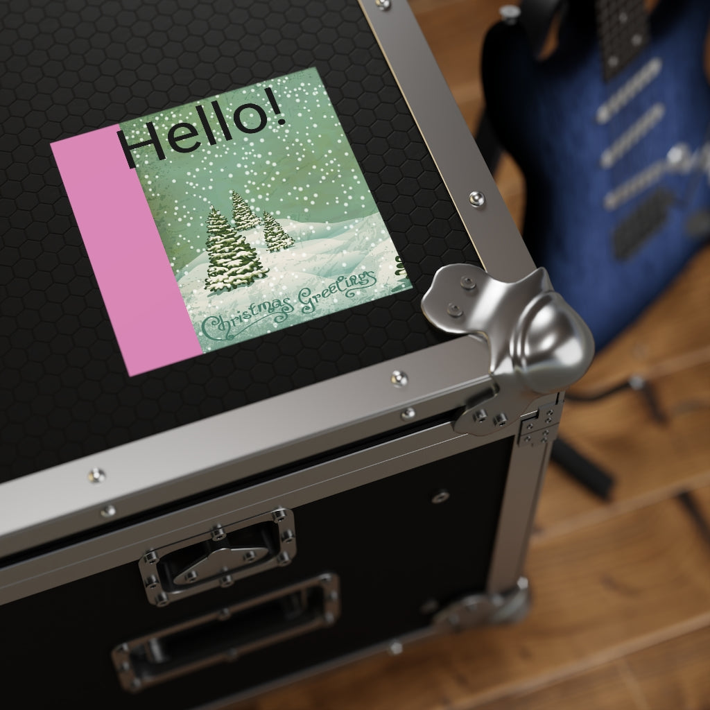 Laminate Stickers, Square