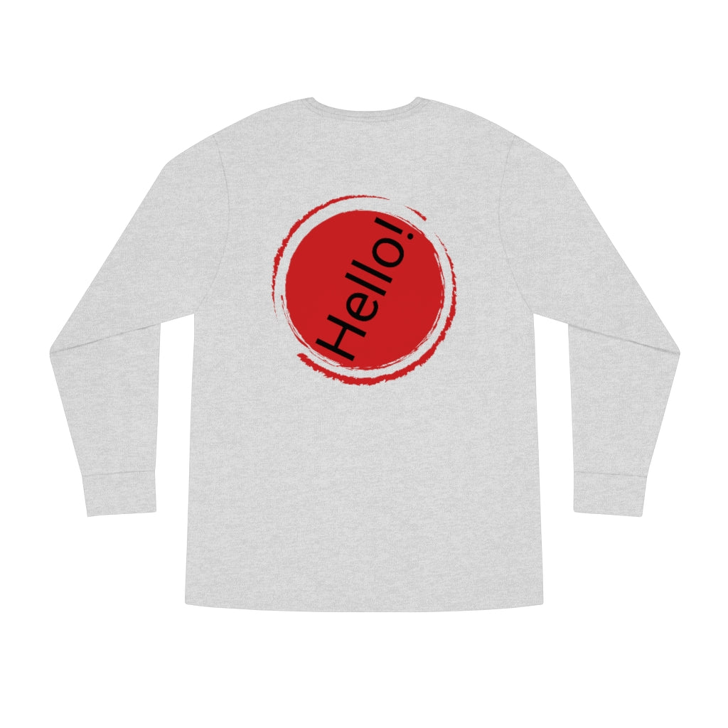 Unisex Long Sleeve Crewneck Tee