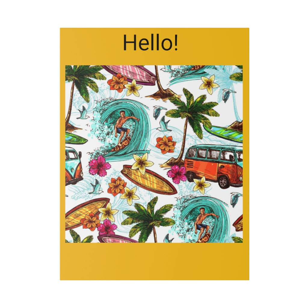 Matte Canvas, Stretched