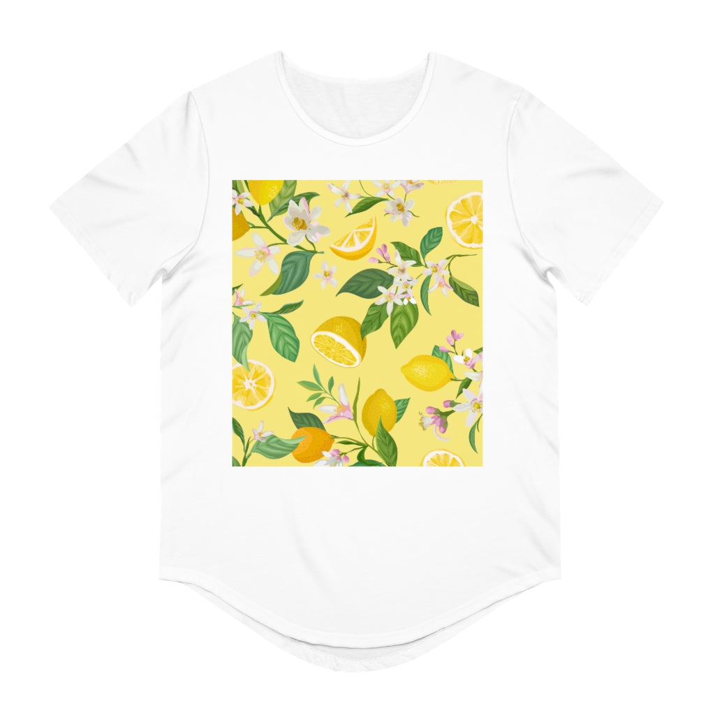 Men's Jersey Curved Hem Tee