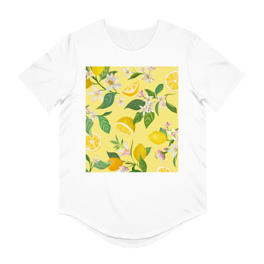 Men's Jersey Curved Hem Tee