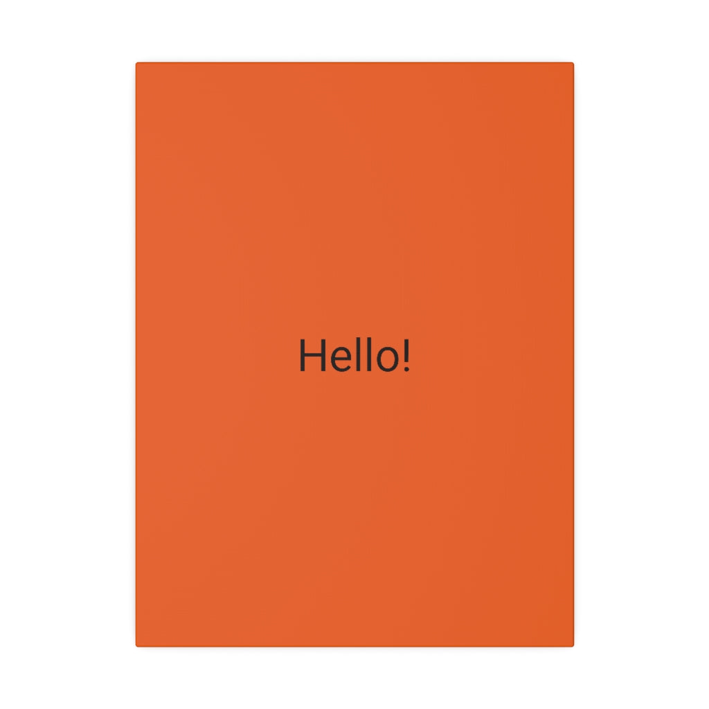 Matte Canvas, Stretched