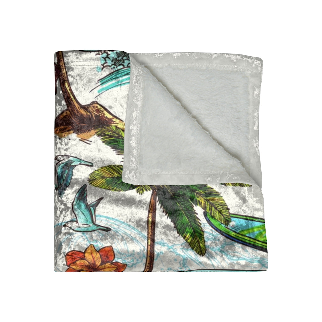 Crushed Velvet Blanket