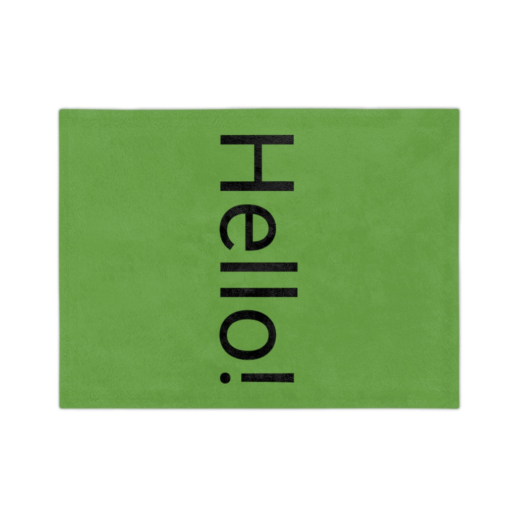 Velveteen Minky Blanket