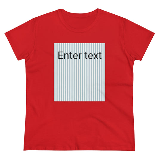 Women's Midweight Cotton Tee