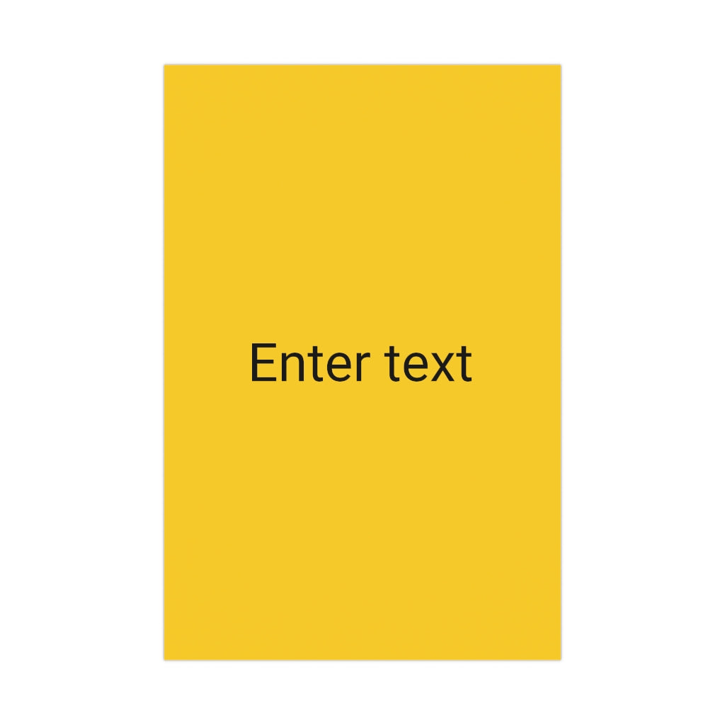 Premium Matte Posters