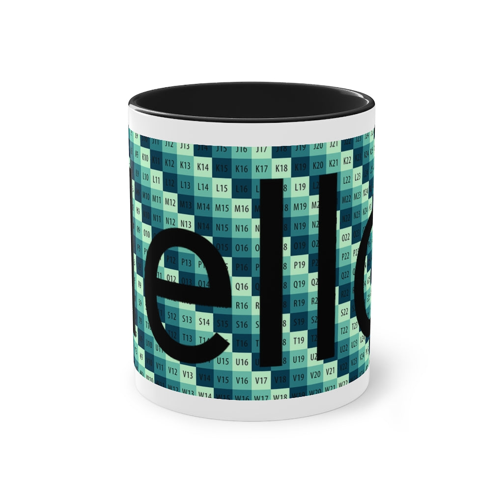 Two-Tone Coffee Mug, 11oz