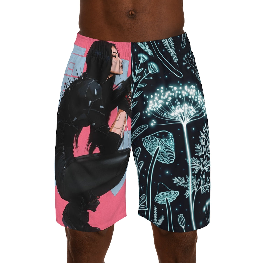 Men's Jogger Shorts (AOP)