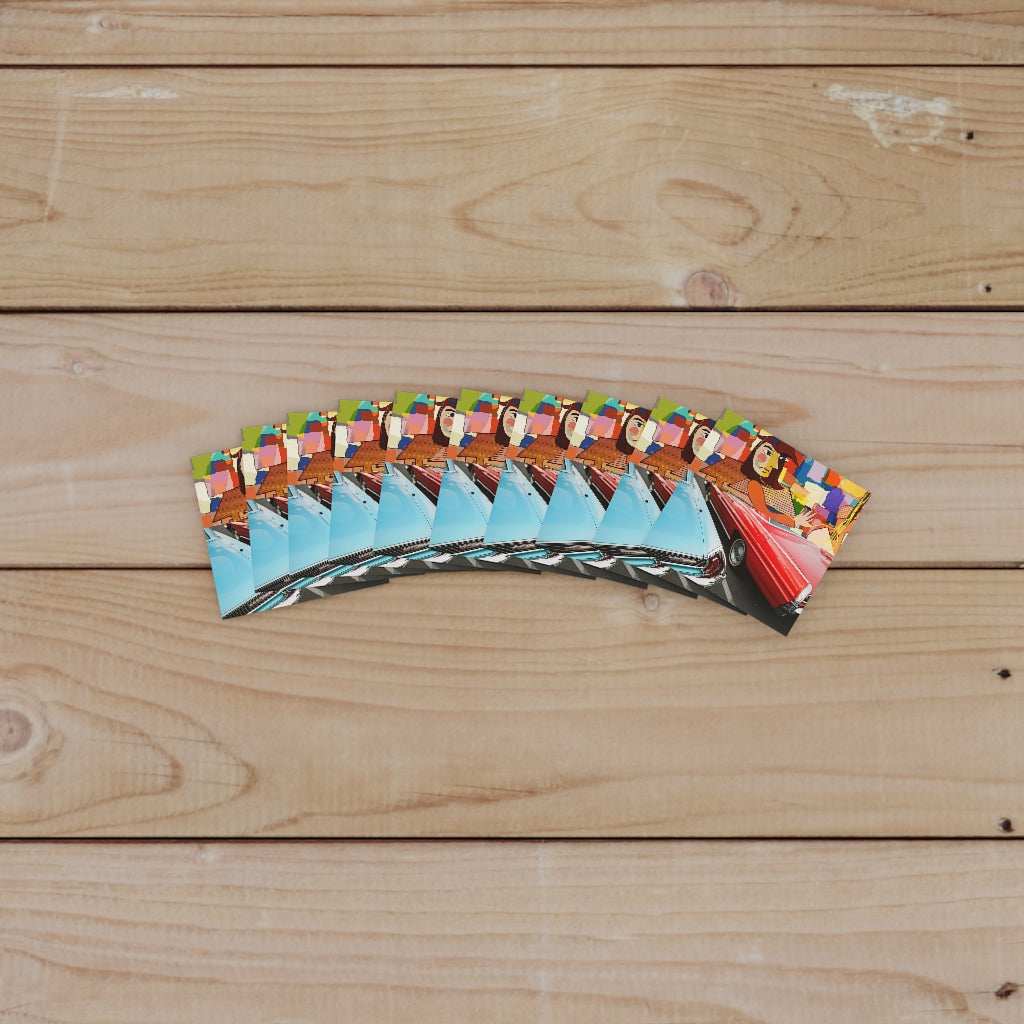 Laminate Stickers, Square