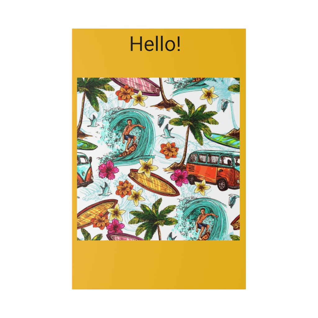 Matte Canvas, Stretched