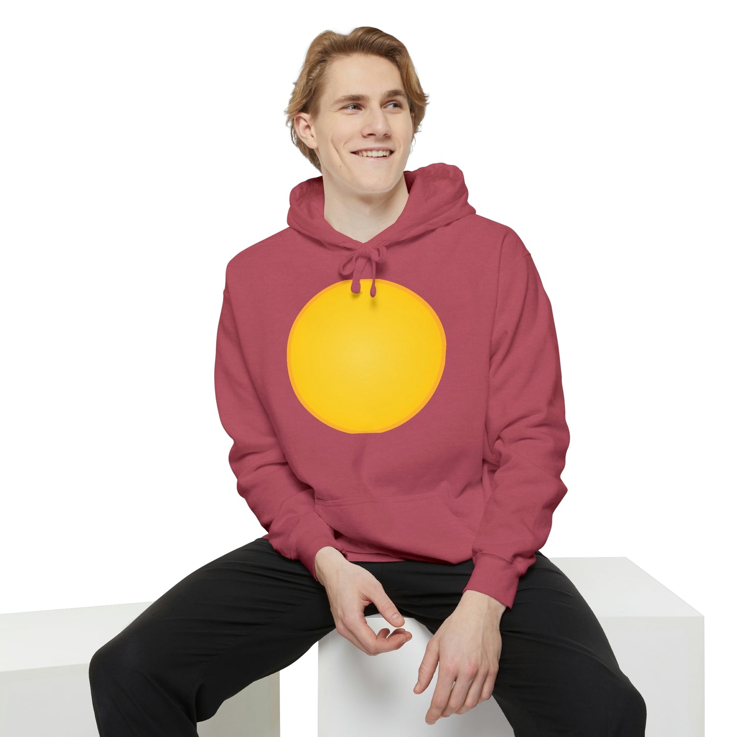 Unisex Garment-Dyed Hoodie