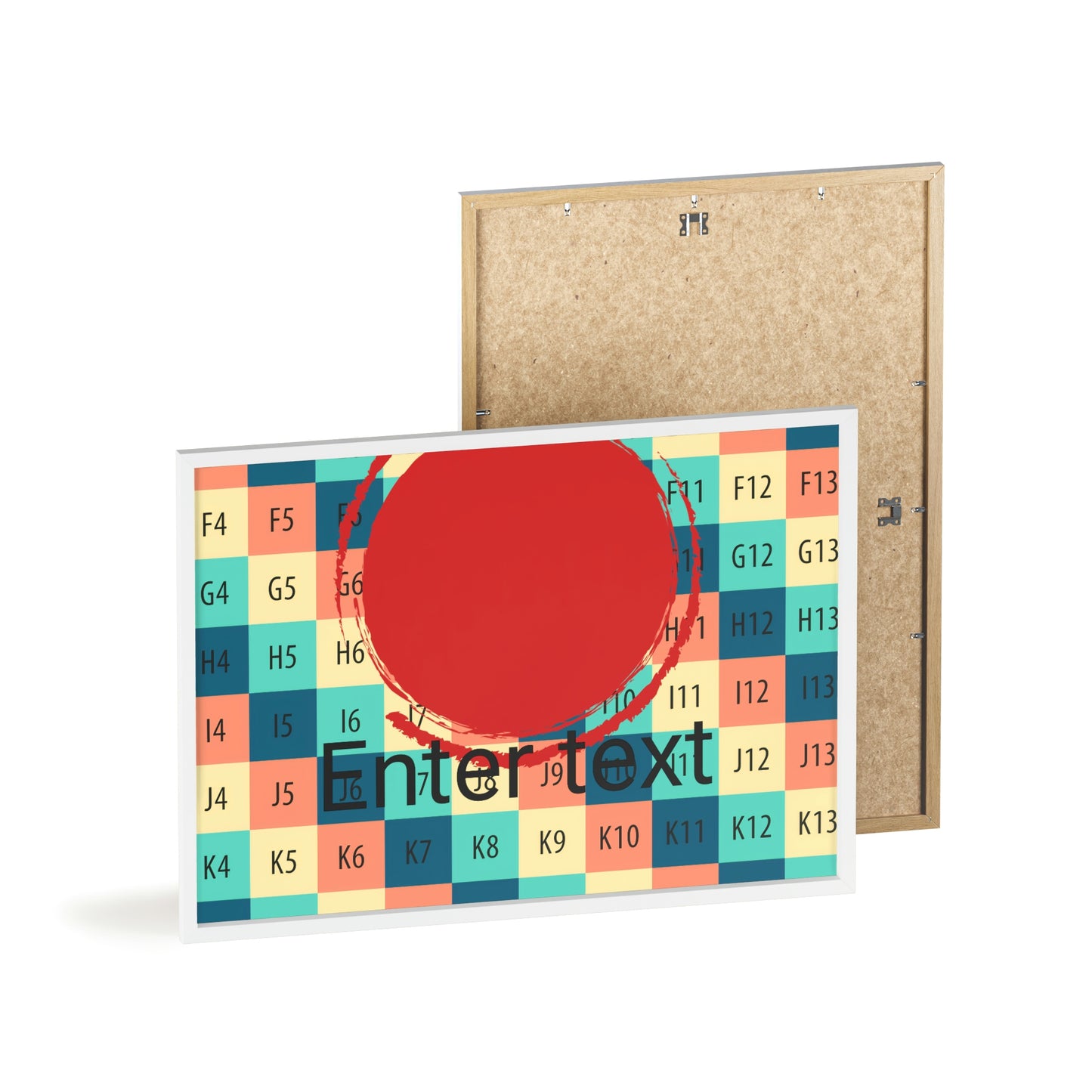 Posters with Wooden Frame