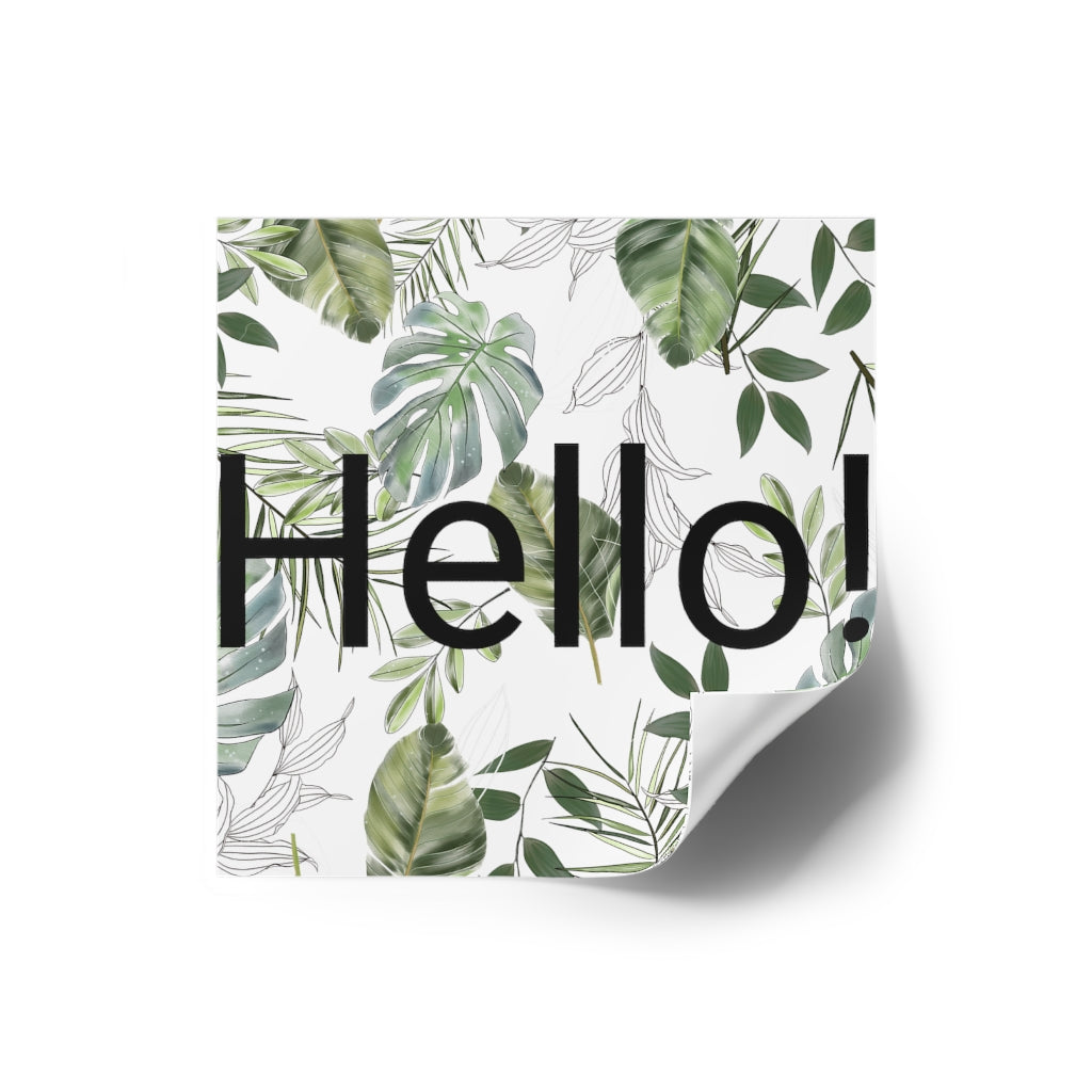 Laminate Stickers, Square