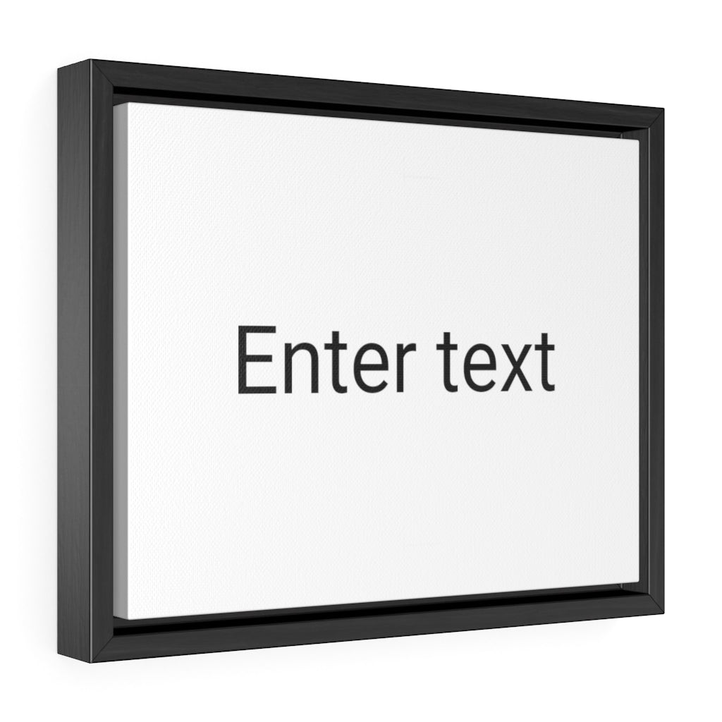 Gallery Canvas Wraps, Horizontal Frame