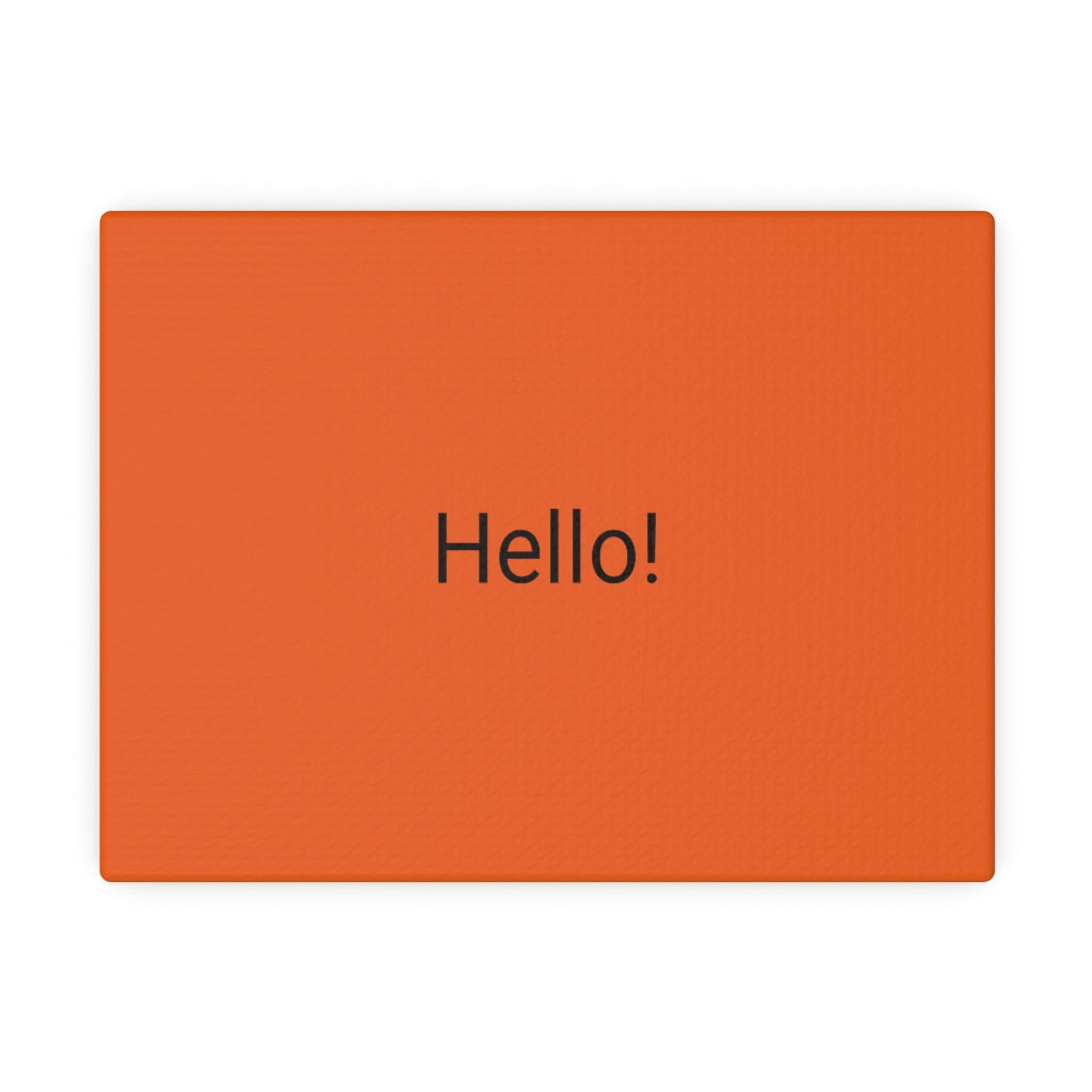 Matte Canvas, Stretched