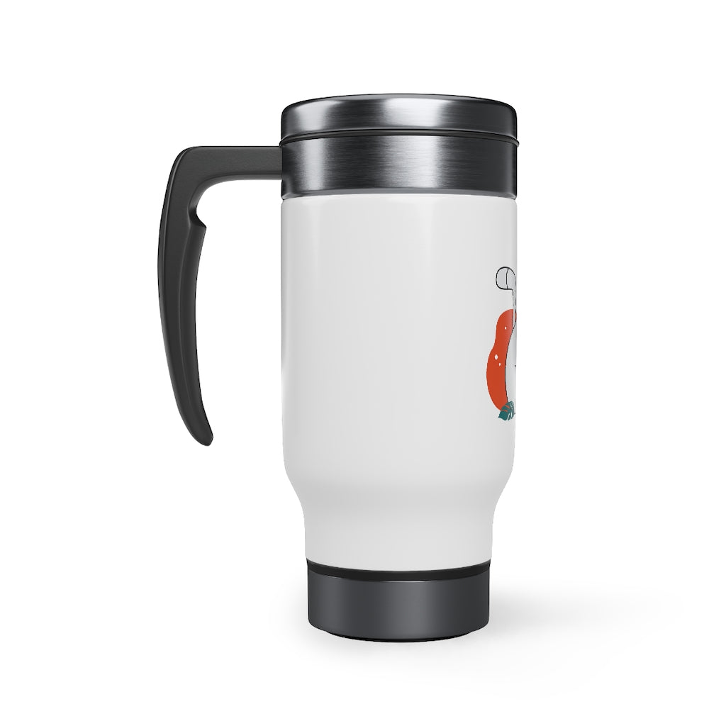 Copy of Stainless Steel Travel Mug with Handle, 14oz