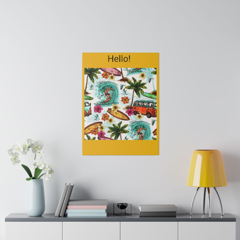 Matte Canvas, Stretched