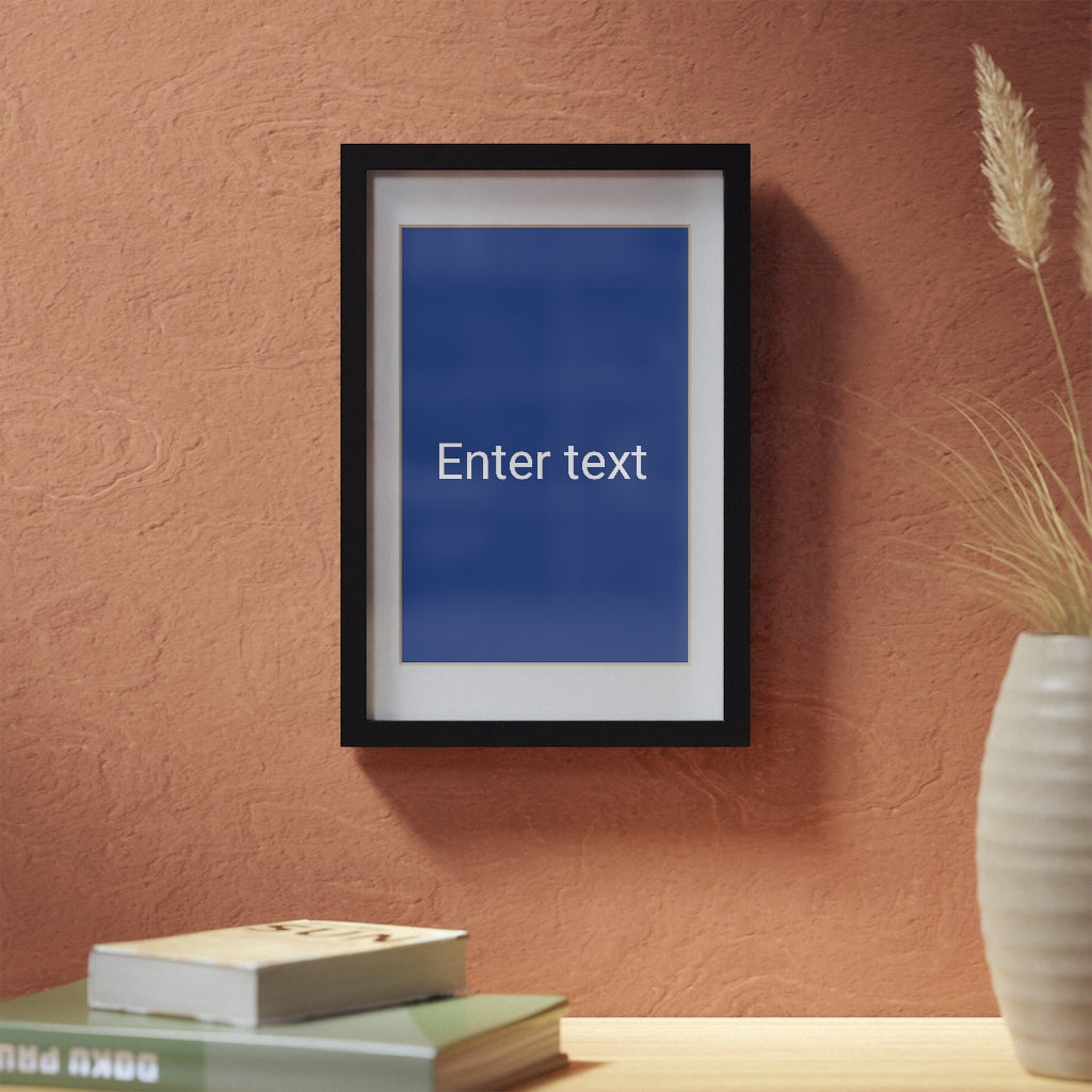 Framed Prints, Black