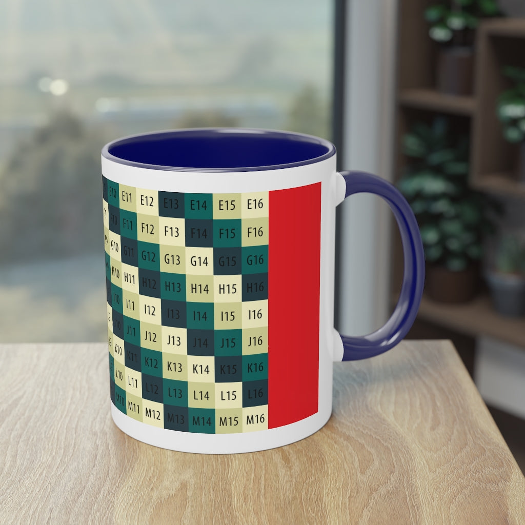 Two-Tone Coffee Mug, 11oz