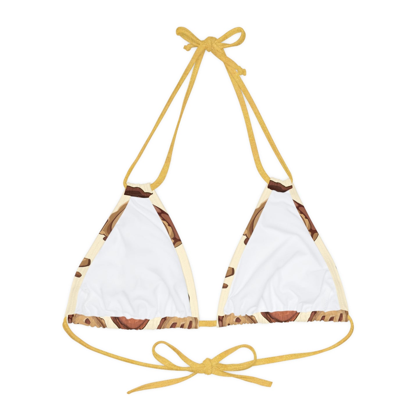 Strappy Triangle Bikini Top