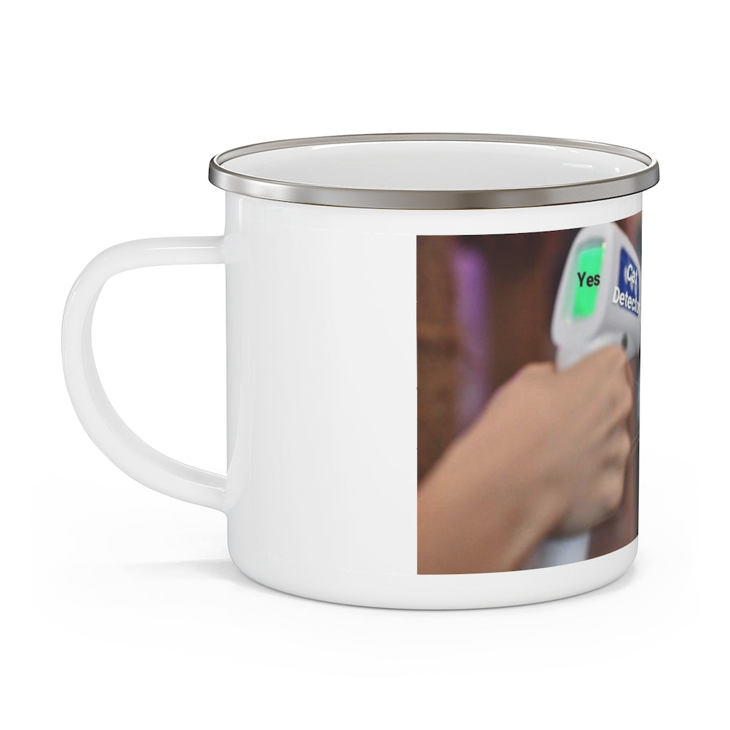 dan test Enamel Camping Mug 2