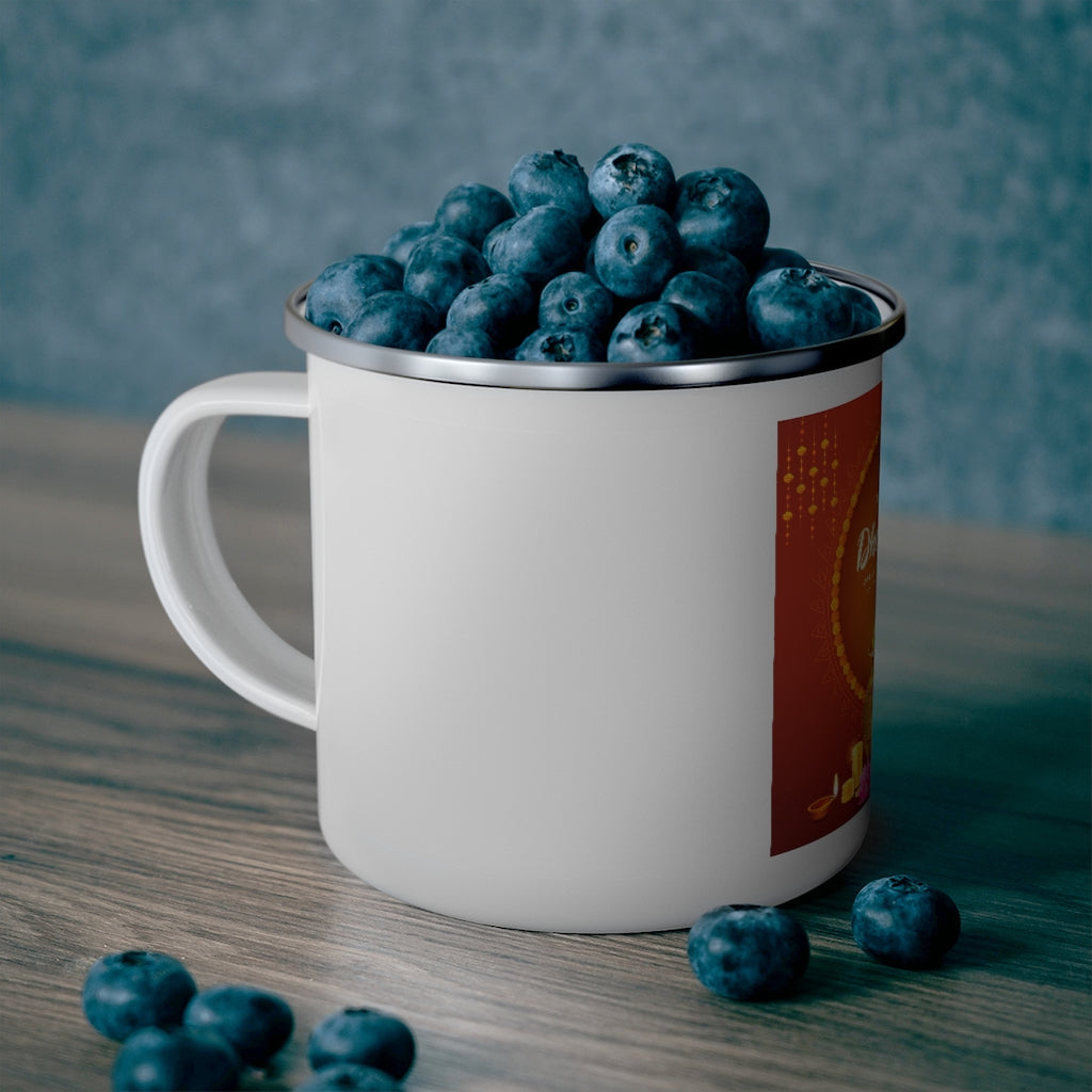 Enamel Campfire Mug