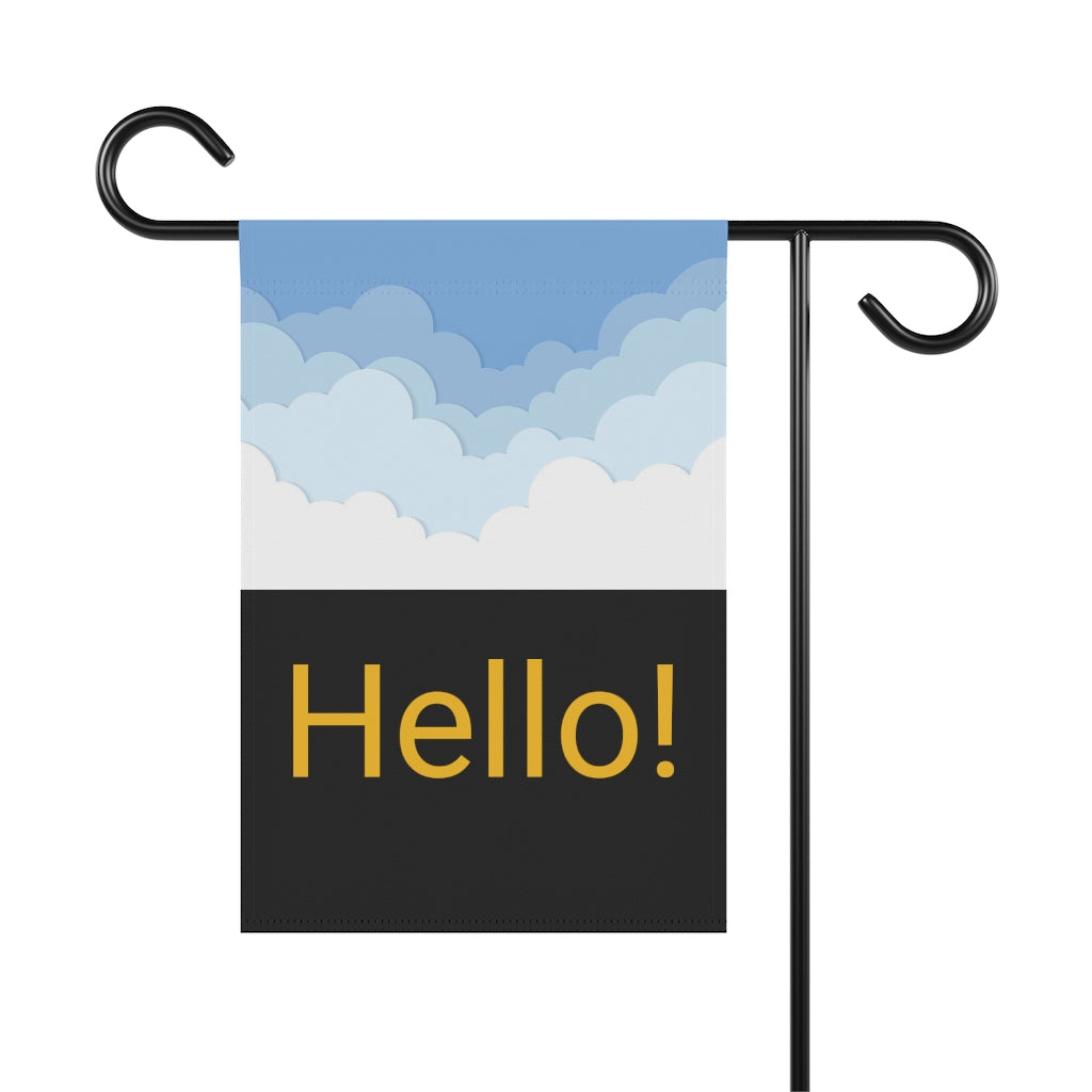 Garden House Flag (Front & Back Print)