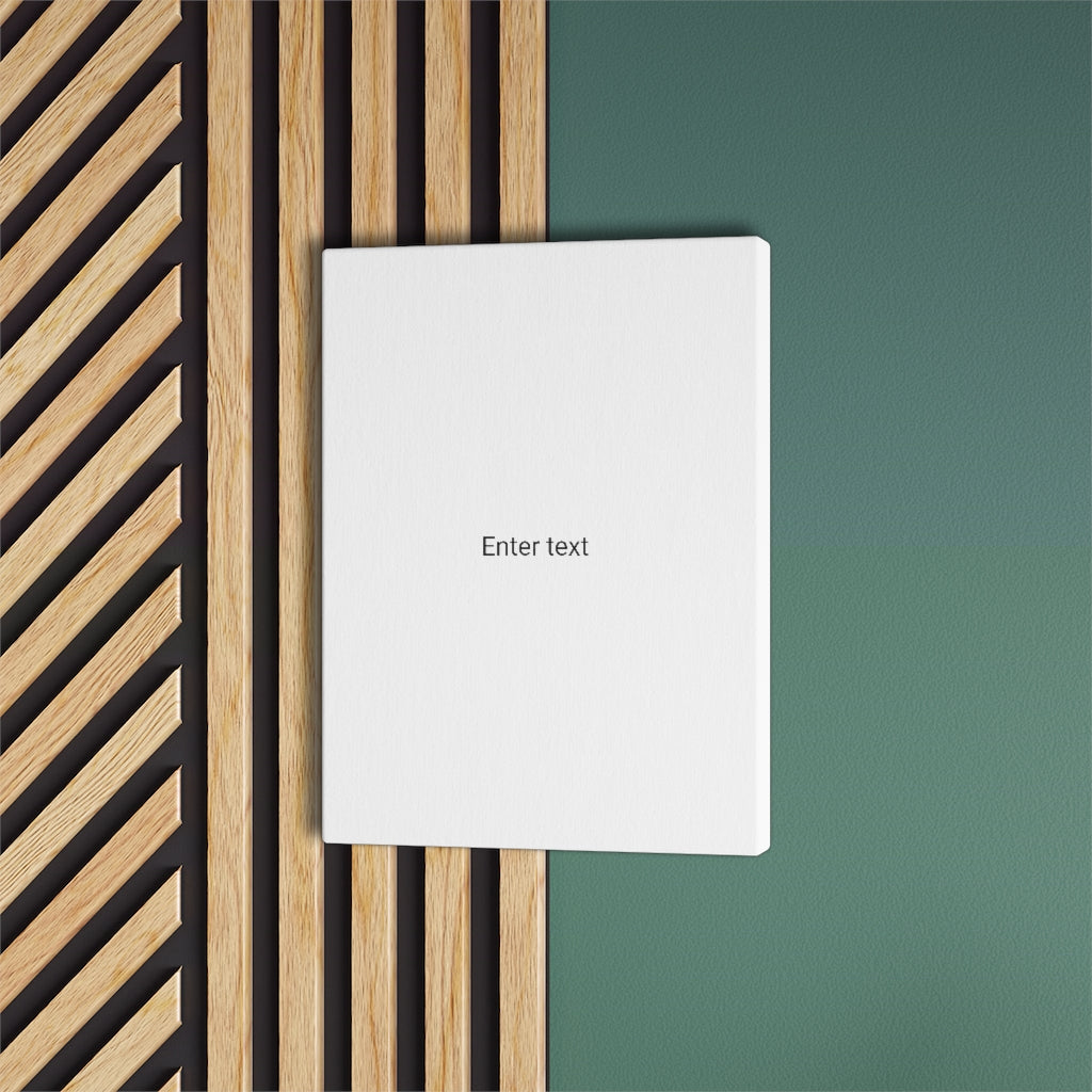 Satin Canvas Stretched