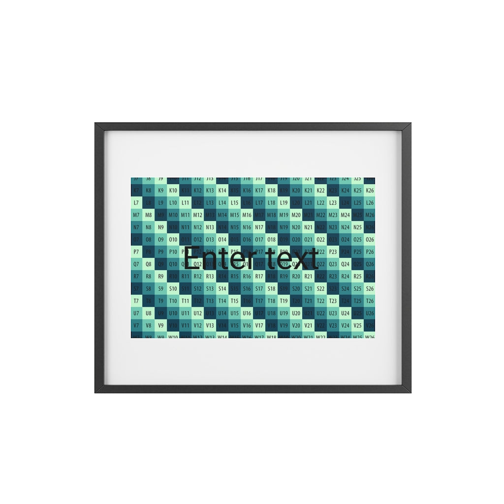 Framed Poster, Matte