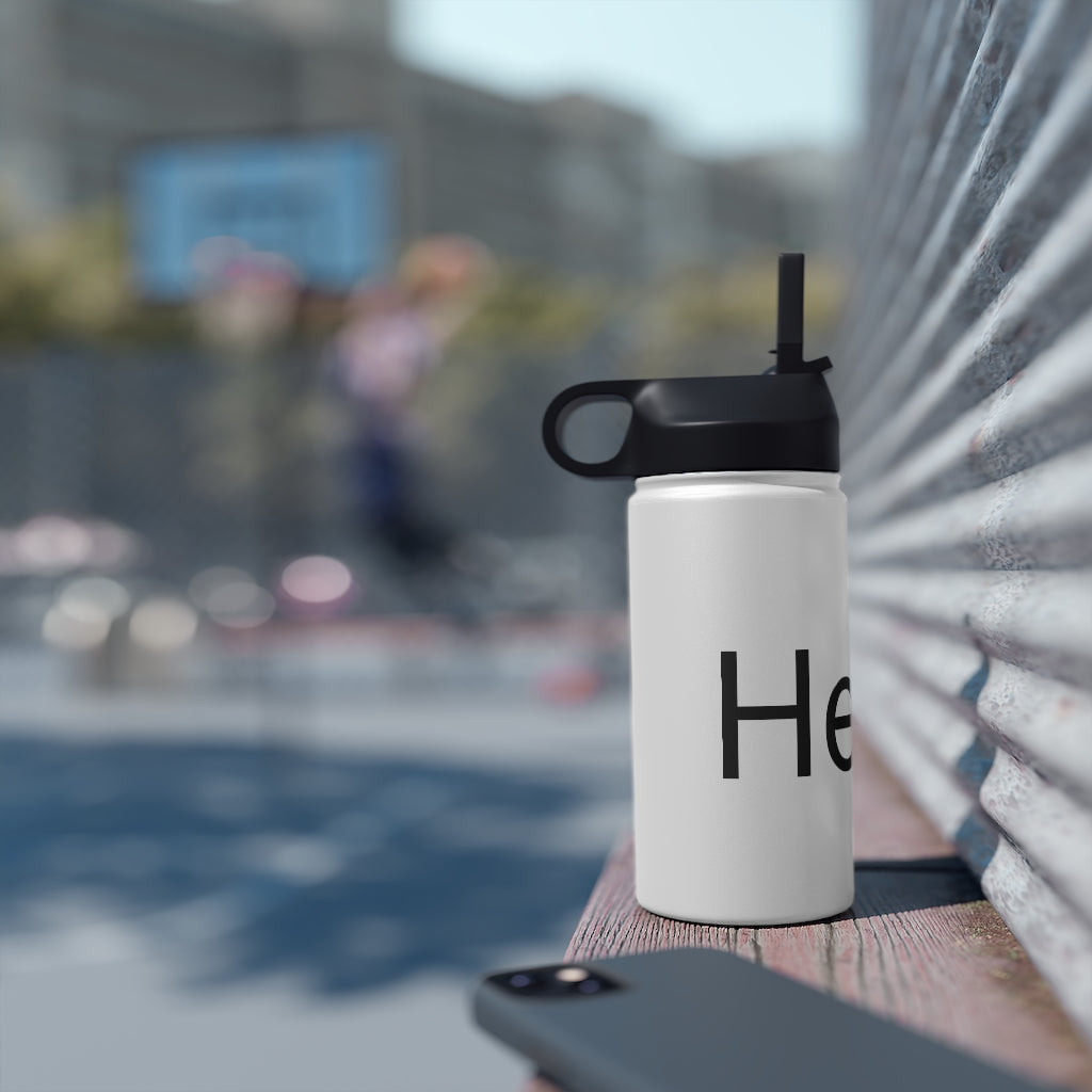 Stainless Steel Water Bottle, Standard Lid