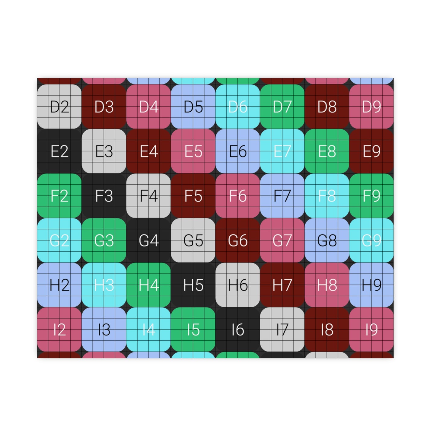 Vertical and Horizontal Matte Posters