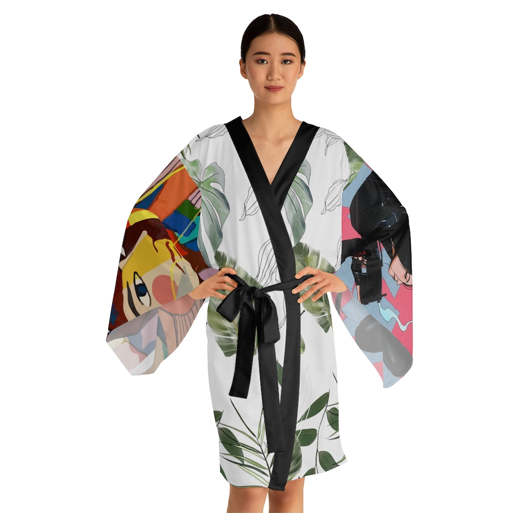 Long Sleeve Kimono Robe