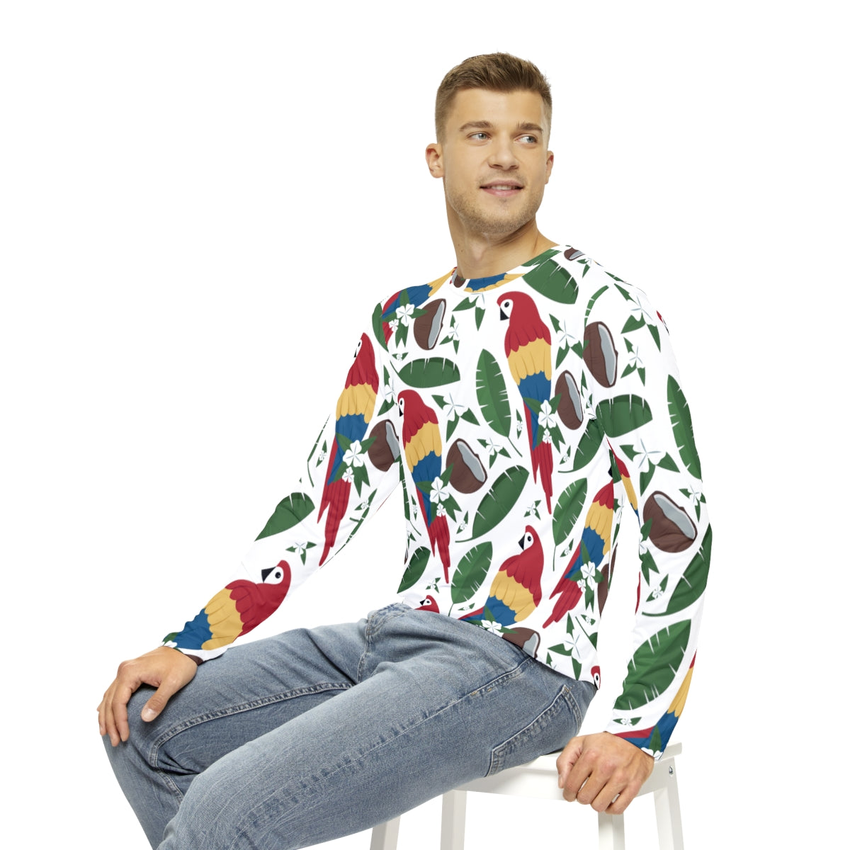 Men's Long Sleeve AOP Shirt