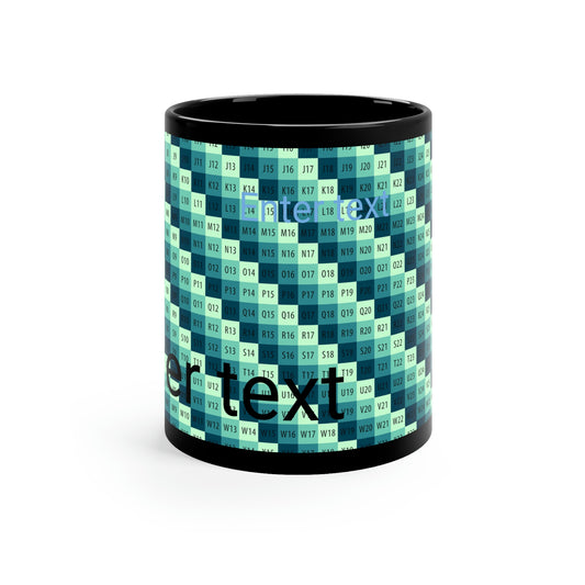 11oz Black Mug