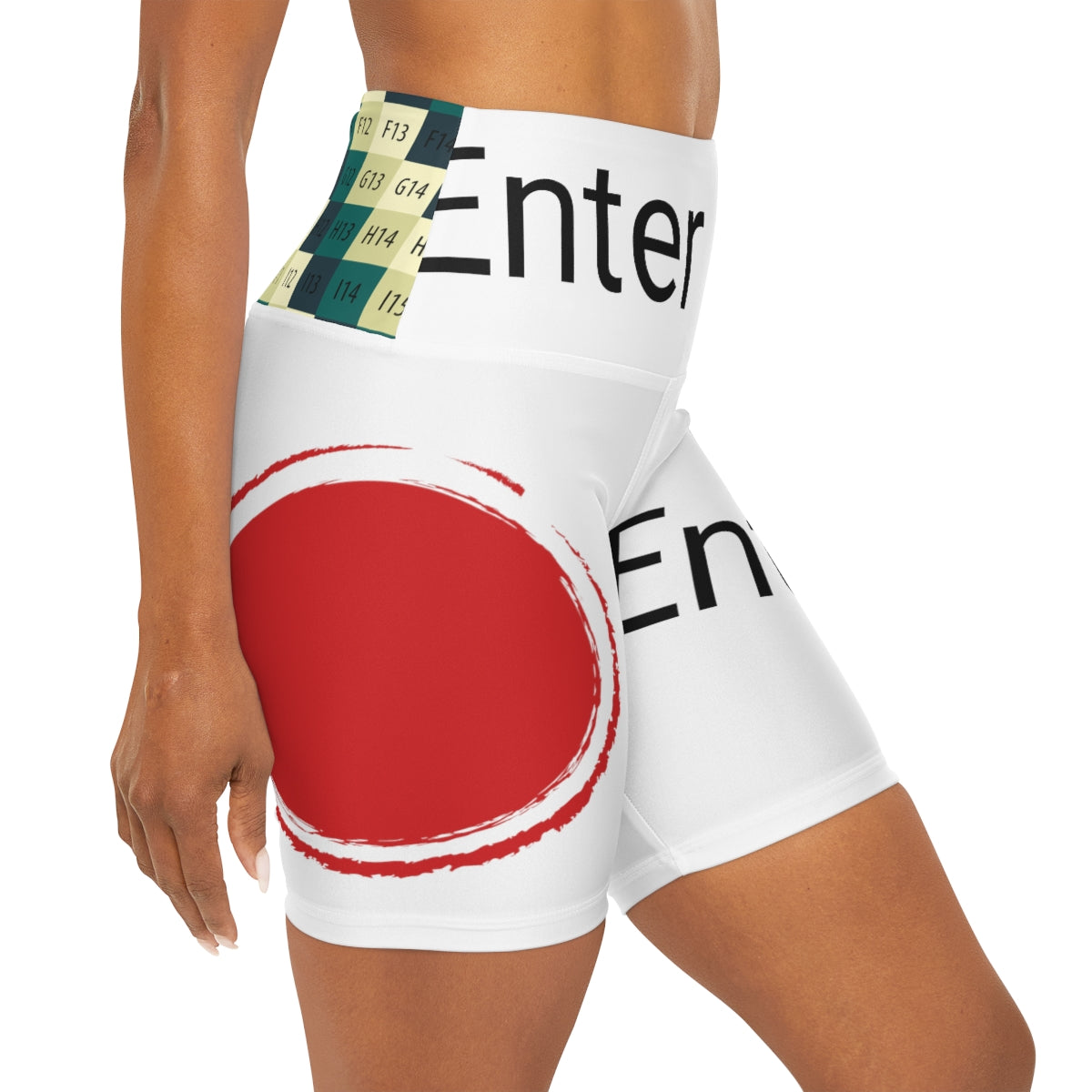 High Waisted Yoga Shorts