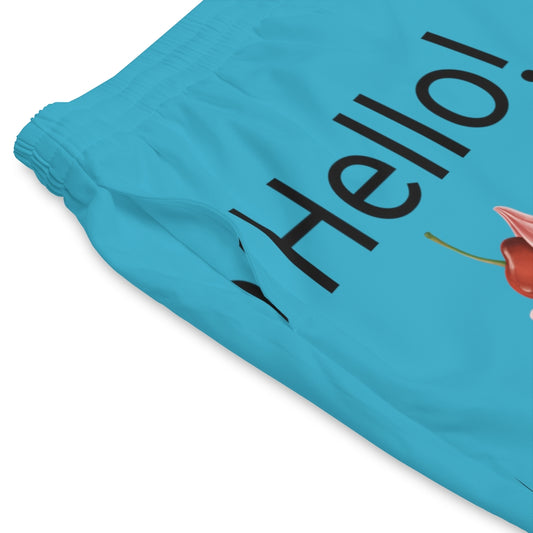 Men's Elastic Beach Shorts (AOP)