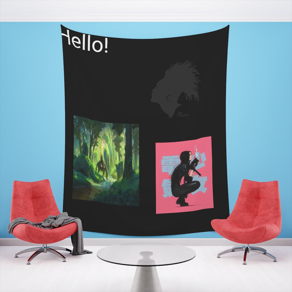 Printed Wall Tapestry