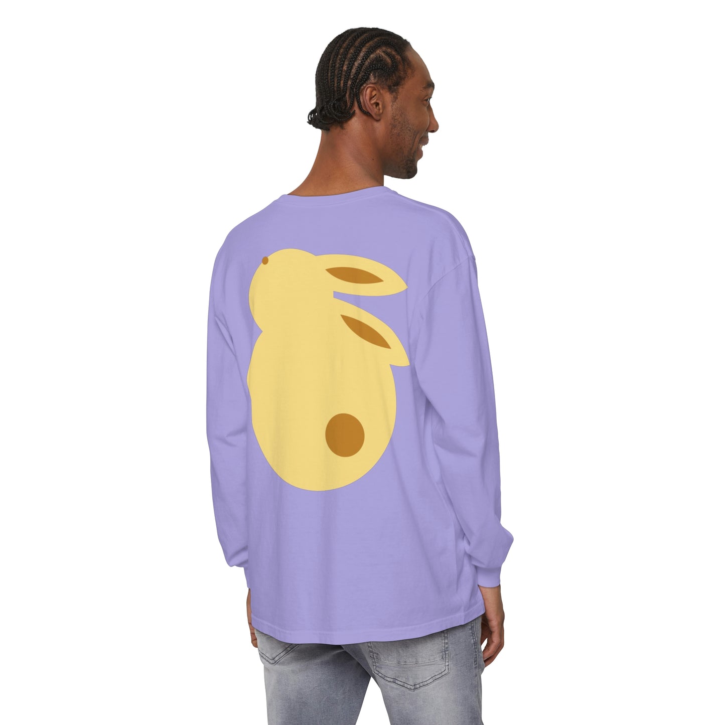 Unisex Garment-dyed Long Sleeve T-Shirt