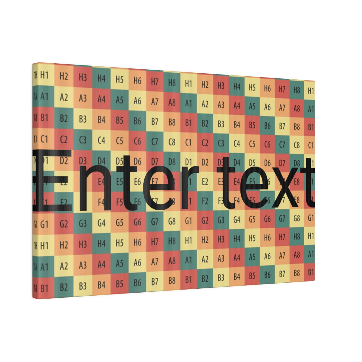 Matte Canvas, Stretched, 0.75"