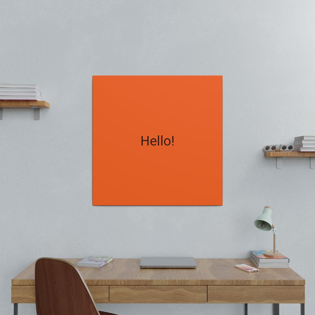 Matte Canvas, Stretched