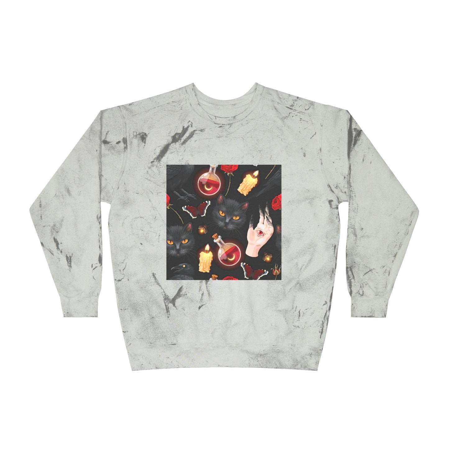 Unisex Color Blast Crewneck Sweatshirt