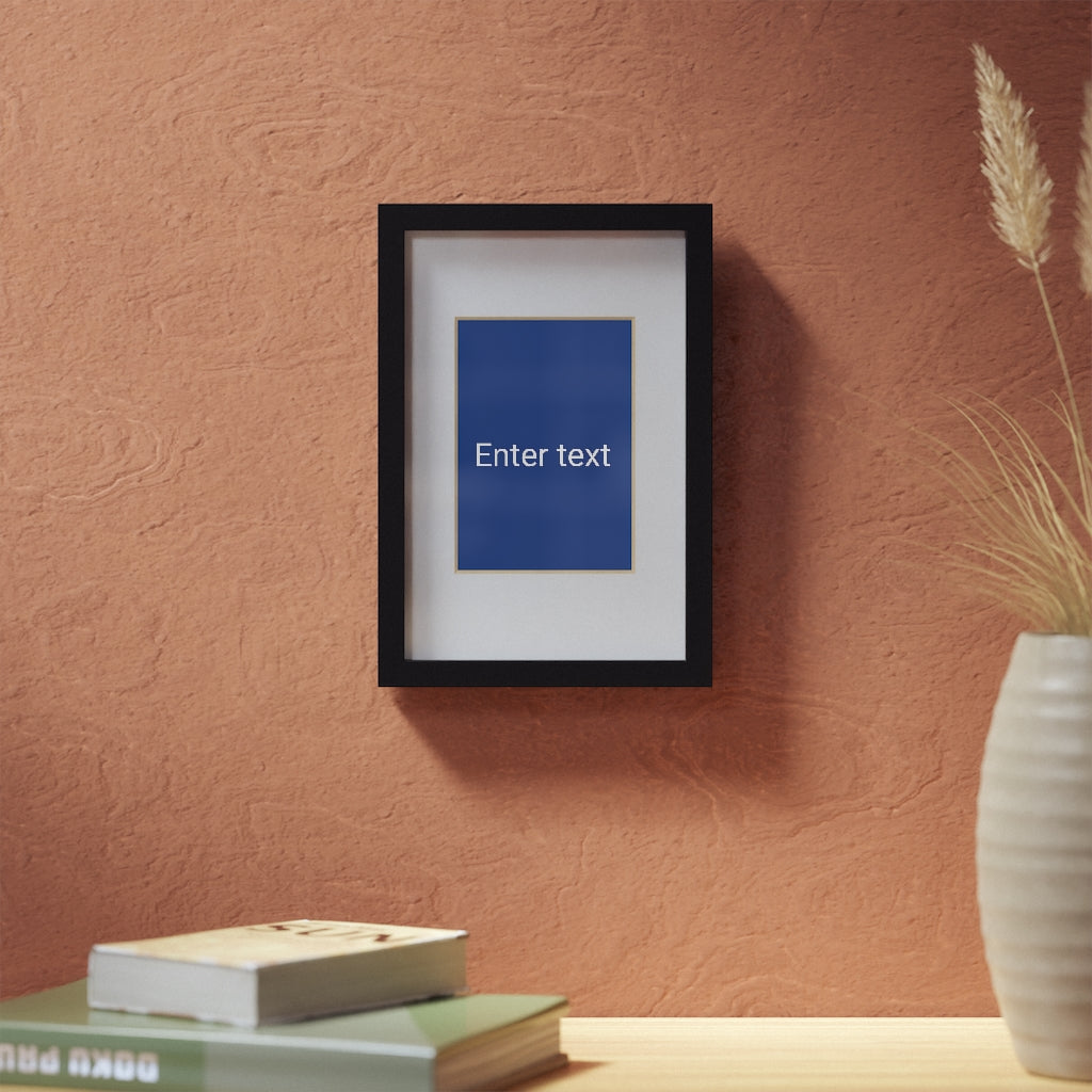 Framed Prints, Black