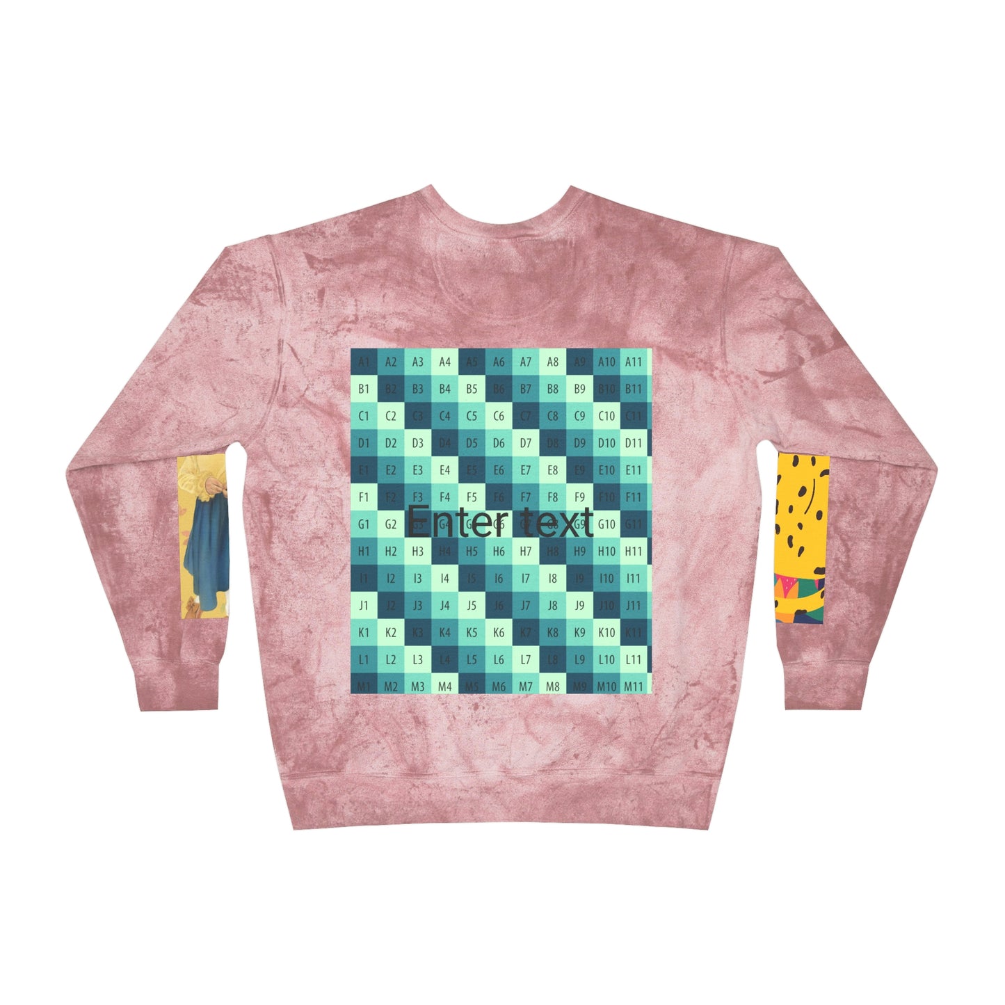 Unisex Color Blast Crewneck Sweatshirt