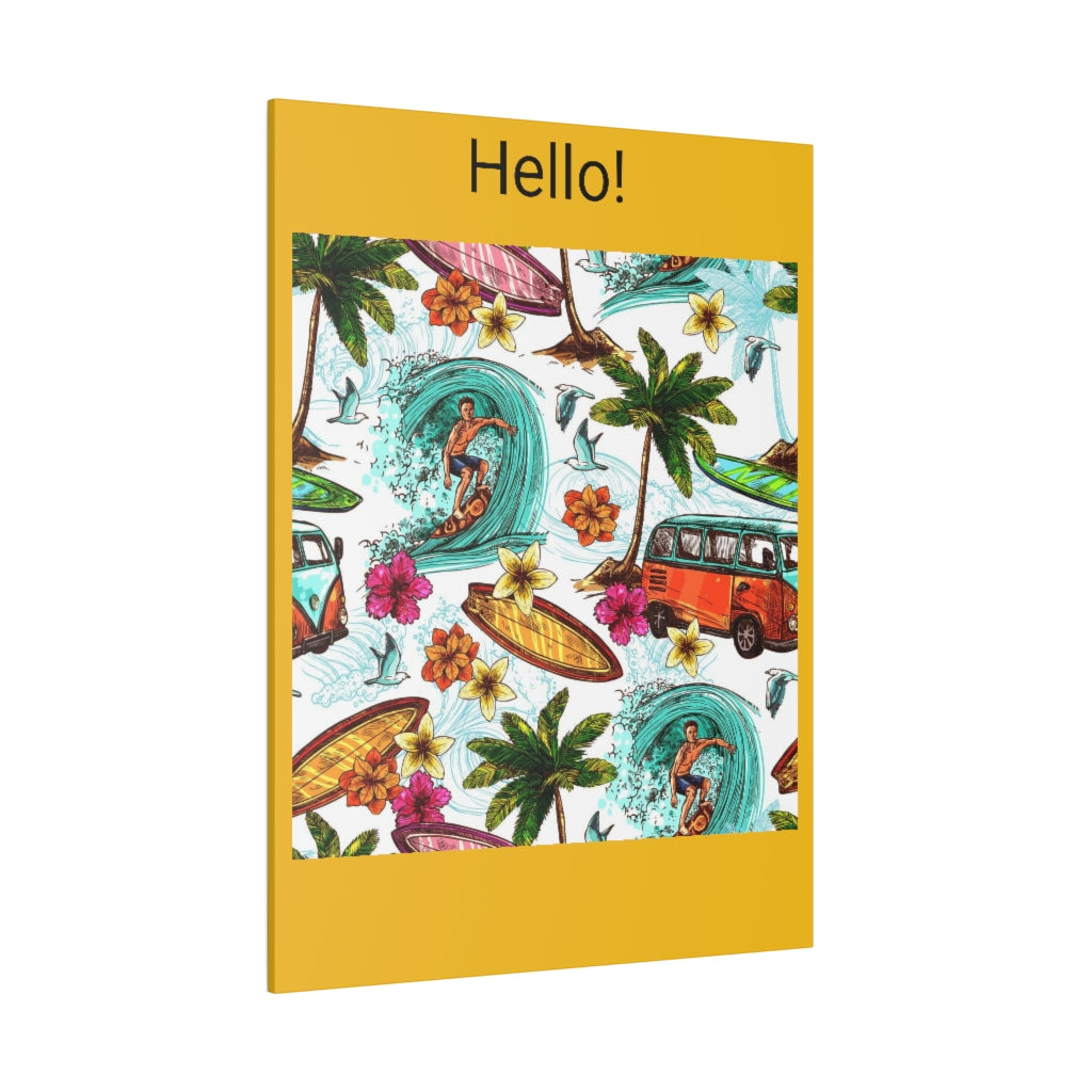 Matte Canvas, Stretched