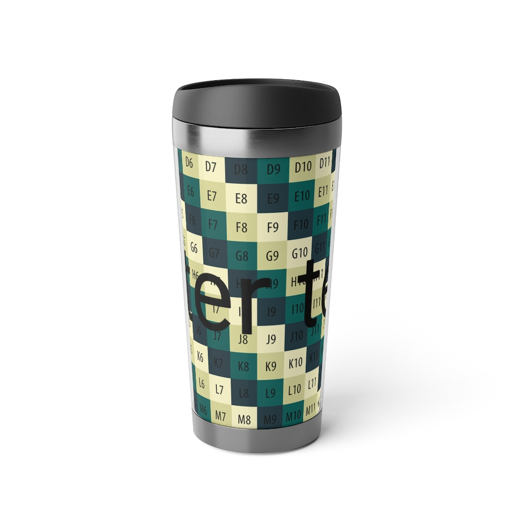 Stainless Steel Travel Mug with Insert