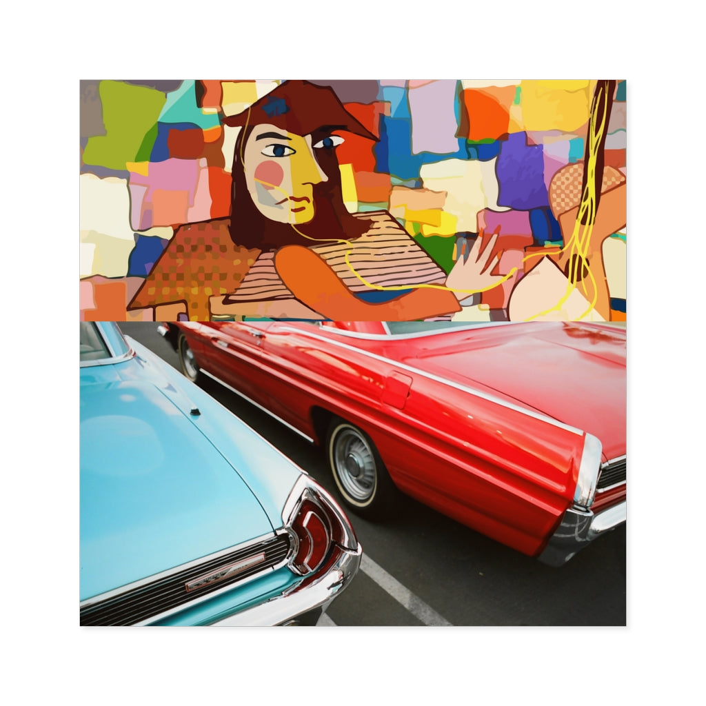 Laminate Stickers, Square