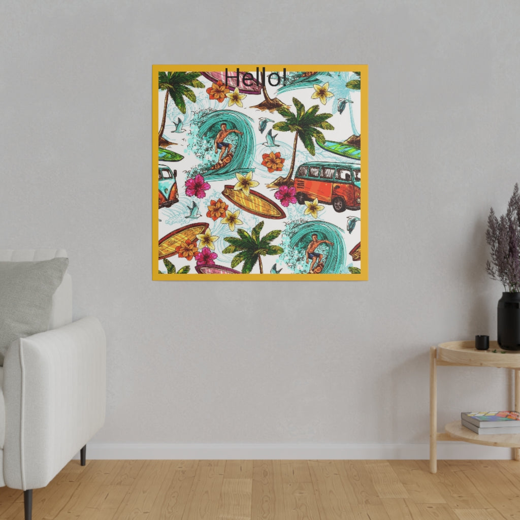 Matte Canvas, Stretched